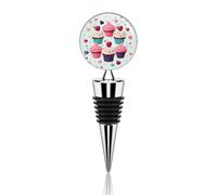 Tappo per bottiglia di vino dolce a forma di cuori, per cupcake, caramelle, vino, riutilizzabile, sottovuoto, tappo decorativo, ideale come regalo per bar, feste, matrimoni, celebrazioni