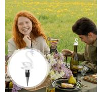 Tappo per bottiglia di vino elegante cigno a bottiglia di vino tampone bottiglia