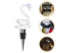 Tappo per bottiglia di vino elegante cigno a bottiglia di vino tampone bottiglia