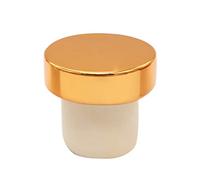 Tappo per bottiglia di vino in gomma per champagne Forniture da cucina a forma di T Tappo di tenuta per bottiglie di birra in sughero per bottiglie di latte in vetro riutilizzabile