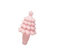 Tappo per bottiglia di vino in silicone con divertente albero di Natale a forma di albero di Natale tappi sigillanti per bottiglie di vino migliora la guarnizione in silicone del vino