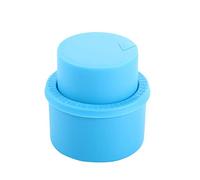 Tappo per bottiglia ermetico per carbonatazione, coperchio a pressione, per bevande gassate e bevande gassate (blu)