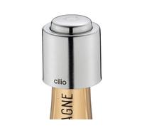 TAPPO PER BOTTIGLIE DI CHAMPAGNE CILIO IN ACCIAIO INOX