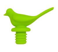 Tappo per bottiglie di vino con uccelli, in silicone, per bottiglie di vino, per uccelli, contenitore riutilizzabile, per champagne, strumento per la decorazione del vino