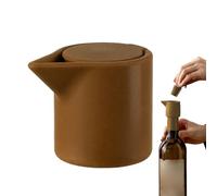 Tappo per bottiglie di vino | Tappo per bottiglie di vino in silicone, coperchio con chiusura a doppia guarnizione di birra | Contenitore di vino spumante, tappo per bottiglie di vino bianco