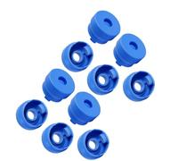 Tappo per brocca d'Acqua da 5 galloni, Coperchio in Silicone per Aperture di Bottiglia da 55 mm, previene Schizzi e perdite Durante Il Trasporto di brocche Piene, Facile da agganciare Blu 10-Pack