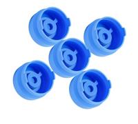 Tappo per brocca d'Acqua da 5 galloni, Universale per Bottiglie d'Acqua da 2-6 galloni Blu 5-Pack