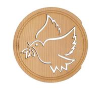 Tappo per buca sonora - Parte decorativa per chitarra | Copertura della buca | Accessorio portatile per la riduzione del feedback | Musicisti professionisti | Elegante design in legno intagli