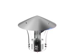 Tappo per camino a cono con schermo, Tappo della linea del tetto Tappo di sfiato di scarico for ventilazione esterna in acciaio inossidabile, for canalizzazione di ventilazione Cappuccio for cappello