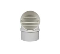 Tappo per camino in PVC, protezione più sicura del camino, più facile da installare, protezione esterna, massimizza il flusso d'aria per una migliore ventilazione, perfetto isolamento del tetto (11 x