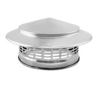 Tappo per canna fumaria in acciaio inox 304, per tubi di scarico, protezione dalla pioggia, con caratteristiche di sicurezza e resistenza alla ruggine (220)