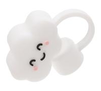 Tappo per Cannuccia a Forma di Nuvola in Silicone Bianco 10 MM | Riutilizzabile, Resistente alle Impurità e Facile da Pulire, per Tumbler e Bicchieri, Decorativo