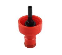 Tappo per carbonatazione in plastica, tipo di blocco del tappo per carbonatazione G1/4, robusto e leggero ABS Carbonatazione PET Riempimento bottiglia di soda Tappo per