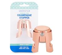 Tappo per champagne, colore oro rosa, per bottiglie di vino e champagne, perfetto per prosecco, cava e spumante
