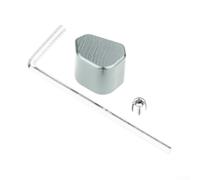 Tappo per chiave interruttore moto in alluminio CNC, con pulsante di controllo del segnale di direzione, facile sostituzione diretta per carenatura rotta o danneggiata (titanio)