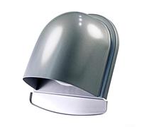 Tappo per condotto di ventilazione in acciaio inox per scarico dell'aria di scarico, dimensioni 100, 150, resistente alla ruggine, per Qua Air Indoor (100)