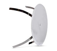 Tappo per coperchio del camino con staffa di supporto, universale fino a Ø 180 mm