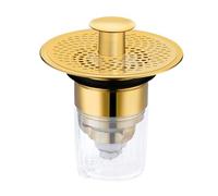 Tappo Per Il Lavello Della Cucina - Catturatore Capelli Magnetico Con Scomparsa Automatica,Tappo Filtro per Scarico Antiodore | Per Bagno Cucina Lavanderia Camper Toilette Vasca Da Bagno