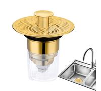 Tappo Per Il Lavello Della Cucina - Filtro Magnetico in Anti-Intasamento - Tappo Lavello A Spinta Con Nucleo Rimbalzante - Per Bagno Cucina Lavanderia Camper Toilette Vasca Da Bagno