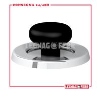 Tappo Per Ispezione Raccordo a T inox Monoparete Apros Pomolo Plastica TI84