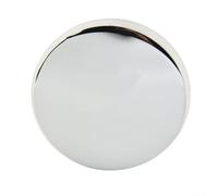 Tappo per lavabo da bagno in ottone cromato da 38 mm, con meccanismo a molla click clack a molla per lavabo da bagno, ricambio per scarico vasca da bagno, facile da installare