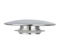 Tappo per lavabo in metallo cromato da 66 mm, ricambio per lavabo, scarico click clak, molla