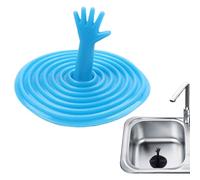 Tappo per lavello - a forma di palma in PVC | da cucina, anti-intasamento, raccogli-scarico, tappo lavello, anti-rifiuti, tritarifiuti, accessorio l