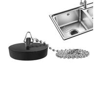 Tappo per lavello da cucina - Coperchio di scarico antibloccaggio, guarnizione in flessibile, tappo riutilizzabile | resistente al calore per la ritenzione idrica, la protezione dello