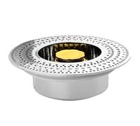 Tappo per lavello da cucina, tappo di scarico della cucina, in acciaio inox, per raccolta di rifiuti, accessorio per colonica commerciale, lavanderia, doccia, vasca da bagno,