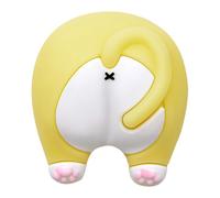 Tappo per maniglia per porta a parete,Tappi per manopola per porta del fumetto - 3 protezioni da parete adesive per maniglia della porta,Studiare la lettura riduce il rumore protezione della parete