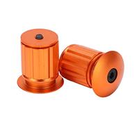 Tappo per manubrio della bicicletta, chiusura a espansione in alluminio, Tappo per manubrio, design ergonomico, per bicicletta mountain bike, road bike, e folding bike