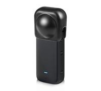 Tappo per obiettivo per insta360 X4 Fotocamera sportiva Protezione della lente in silicone Coperchio antigoccia A prova di acqua Resistente ai graffi Tappo protettivo per obiettivo