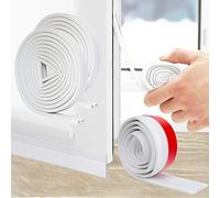 Tappo per porta e spogliatura meteo per porte/finestre (2 pezzi), guarnizione per porta (3 m x 4) per porte e finestre insonorizzazione e impermeabilizzazione 99 cm, guarnizione per porta (1 m)