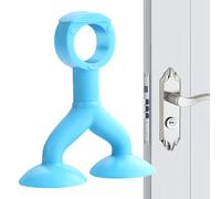 Tappo per porta in silicone - paraurti da parete anti-collisione 5 cm con pulsante durevole, guardia di aspirazione per porta flessibile, cuscino insonorizzato | Moute Handle per la stanza