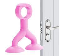 Tappo per porta in silicone - paraurti da parete anti-collisione 5 cm con pulsante durevole, guardia di aspirazione per porta flessibile, insonorizzato | Moute Handle per la stanza
