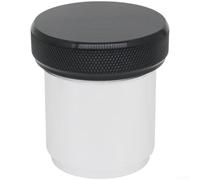 Tappo per radiatore in lega di alluminio per tubi da 3,8 cm e 5,1 cm, colore nero argento, con guarnizione O-ring per auto per modifica e aggiornamento del sistema di raffreddamento (nero 3,8 cm)