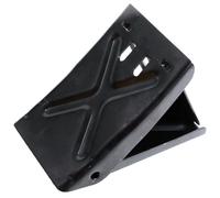 Tappo per ruota Acciaio Pieghevole 2.0mm Ferro Nero Chock Pneumatico Auto per