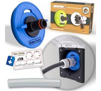 Tappo per serbatoio dell'acqua per camper con attacco Gardena per Bürstner, Carado, Carthago, Etrusco, Fendt, Frankia, Globecar, Hymer, Knaus, Pössl, Sunlight, TEC, Westfalia (tipo 3 pin D:78)