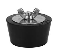 Tappo per skimmer, tappo invernale per tubo di espansione, tappo a vite in acciaio inox, tappo per piscina a terra, tappi di ritorno per piscine in acciaio inossidabile