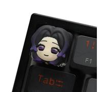 Tappo per tastiera a tema anime, Kanroji Mitsuri, Kochou Shinobu, Tokitou Muichirou, accessorio per tastiera meccanica da gioco, in resina, simpatico copritastiera (solo keycap)