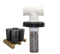 Tappo Per Tubo Flessibile A Botte Di Pioggia - Coperchio Del Filtro Per Schermo Di Ingresso 'acqua Piovana Il Resistente Tappo Del Filtro A Secchio Previene Il Blocco Delle Foglie Morte Attacco Pe