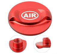 Tappo per valvola del gas in lega di alluminio per forcella anteriore della bicicletta, accessorio affidabile per una migliore guida (rosso)