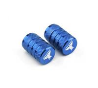 Tappo per valvola di motocicletta For Cape650 650X Motorcycle Accessories CNC Aluminum Valve Caps Air Port Tyre Stem Cover Parts(Blue)