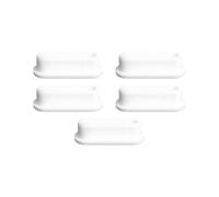Tappo per Vasca da Bagno,5 Pezzi Tappi Fori Laterali Silicone per Lavello | Guarnizione di Tenuta Sostitutiva per Lavello Cucina Bagno