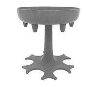 Tappo per vino, 6 bicchierini da liquore, per feste, bevande, giochi, bar, cocktail, vino, strumento di riempimento rapido, per decanter (grigio)