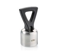 Tappo per vino a leva Cilio Leva, in acciaio inox, diametro 4 x 8,5 cm