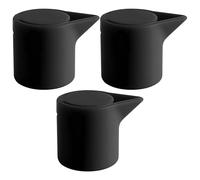 Tappo per vino, design compatto e portatile, 3 pezzi, set di tappi per champagne, guarnizioni in silicone per bottiglie di bevande, ermetiche e riutilizzabili, per ristoranti all'aperto