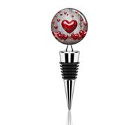Tappo per vino e bevande Tappo per bottiglia Amore Cuore Tappi per vino Decorativo Creativo Bottiglia Riutilizzabile Copertura Bottiglia di Vino Tappo per Vino Champagne Collezione Birra