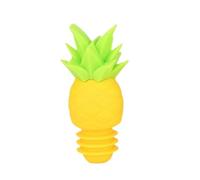 Tappo Per Vino In Silicone - 6.8x2.7cm Design Ananas Riutilizzabile Food Grade | Wine Stopper Ermetico Antigoccia per Bottiglie Champagne Birra Brandy Vodka Feste Matrimonio Barbecue Italia Uso