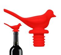 Tappo per vino in silicone, a forma di , riutilizzabile, 7,5 x 6,1 x 2,2 cm, tappo per bottiglia a tenuta stagna, conservazione della freschezza, accessorio decorativo per bar per la casa